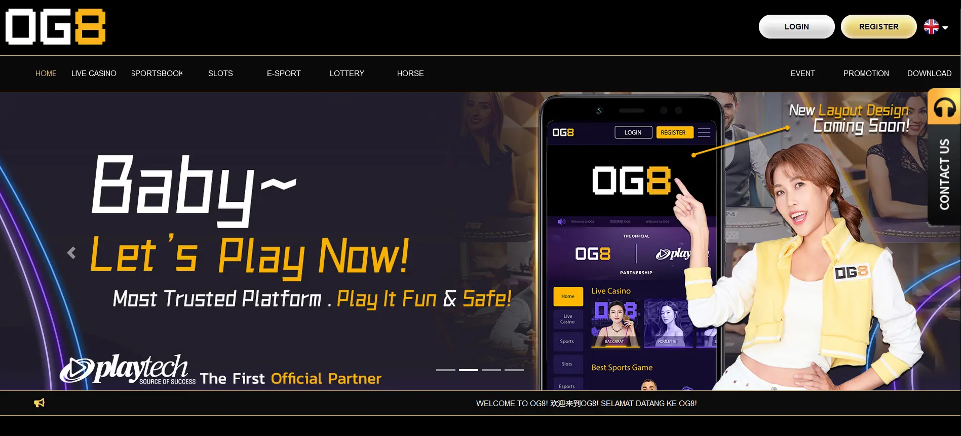 OG8 casino in Malaysia