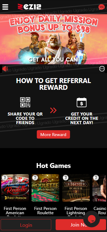 ez12play online casino in Singapore